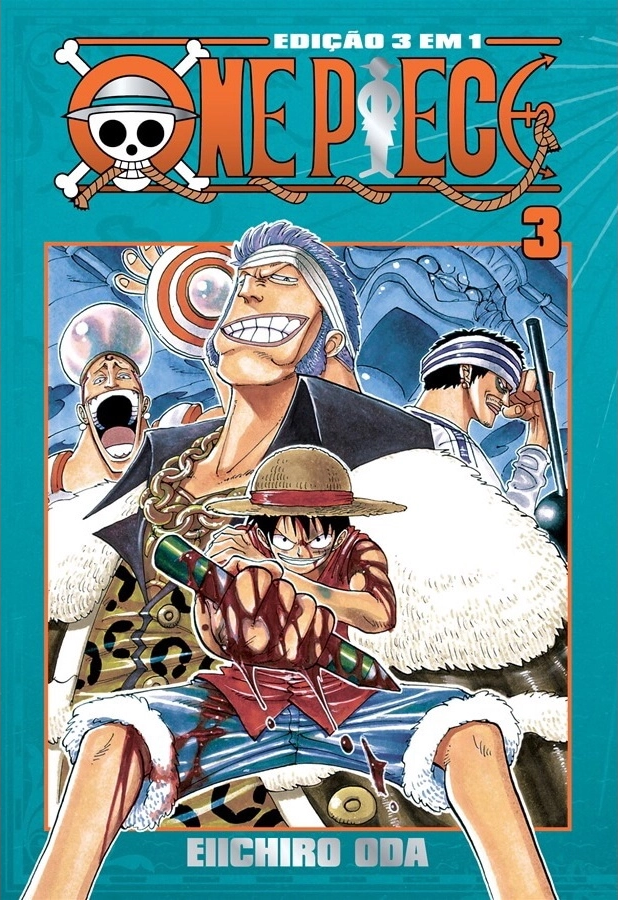 Mangá One Piece edição 3 em 1 vol03